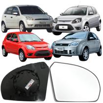 Lente Espelho Retrovisor Fiesta 2003 até 2009 KA 2008 até 2014 Lado Direito Removel SB106