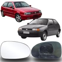 Lente Espelho Retrovisor Gol 1995/1999 Bola Lado Esquerdo Removel SB135