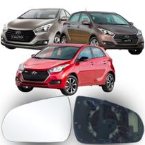 Lente Espelho Retrovisor HB20 2012 até 2019 Lado Direito Removel SB198