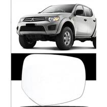 Lente Espelho Retrovisor L200 Triton Esquerdo