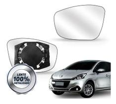 Lente Espelho Retrovisor Peugeot 208 2012 13 14 15 16 A 2018