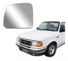Lente Espelho Retrovisor Ranger Xl Splash 1985/...LADO ESQUERDO PLANO