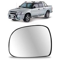 Lente Espelho Retrovisor S10 Blazer 1995 1996 a 2012 Prata