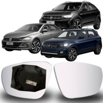 Lente Espelho Retrovisor T-Cross Nivus Polo Virtus 2022/2025 Lado Direito Removel SB158 Lente Espelho Retrovisor T-Cross Nivus Polo Virtus 2022/2025 Lado Direito Removel SB158
