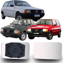 Lente Espelho Retrovisor Uno EP 1991 até 1994 Lado Esquerdo SB087 Removel