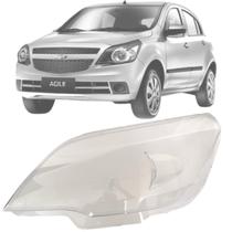 Lente farol agile montana 2009 2010 a 2013 lado esquerdo Lente farol agile montana 2009 2010 a 2013 lado esquerdo