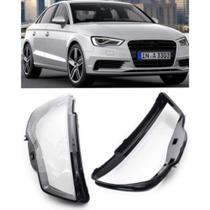 Lente Farol Audi A3 8p 2013 A 2016 Par Lado Direito e Esquerdo Lente Farol Audi A3 8p 2013 A 2016 Par Lado Direito e Esquerdo