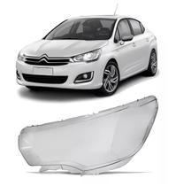 Lente Farol Citroen C4 Lounge 2013 2014 A 2017 2018 Esquerdo