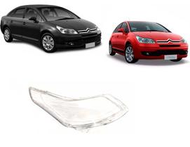 Lente Farol Citroen C4 Pallas Hatch 2004 a 2011 Direito