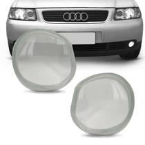 Lente Farol de Milha Audi A3 1997 1998 1999 2000 2001 2002 2003 2004 2005 2006 Transparente