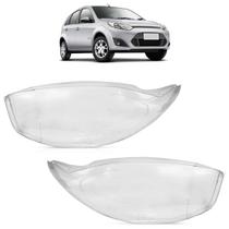 Lente Farol Dianteiro Fiesta 2011 2012 2013 2014 Transparente Lisa Acrílico
