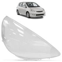 Lente Farol Dianteiro Fit 2003 2004 2005 2006 2007 2008 - Automotive Imports