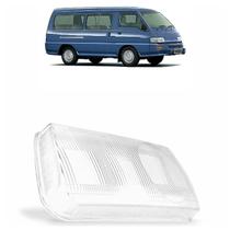 Lente Farol Dianteiro L300 1998 1999 2000 Transparente Estriada Vidro