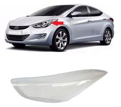 Lente Farol Elantra 2011 2012 2013 Esquerdo