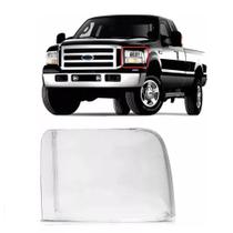 Lente farol esquerdo ford f250 2006/2012