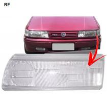 Lente farol esquerdo volkswagen pointer 1993/1996 (rf)