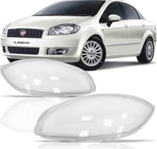 Lente Farol Fiat Linea 2009 2010 2011 2012 2013 2014 Unidade