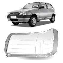 Lente Farol Fiat Uno 2004 06 07 08 09 a 2014 Policarbonato Lente Farol Fiat Uno 2004 06 07 08 09 a 2014 Policarbonato