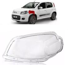 Lente Farol fiat Uno 2015 2016 2017 2018 Esquerdo Lente Farol fiat Uno 2015 2016 2017 2018 Esquerdo