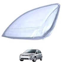 Lente farol ford fiesta 2003 2004 2005 2006 2007 esquerdo