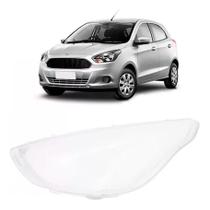Lente Farol Ford Ka 2019 A 2022 - Lado Direito (Passageiro) Lente Farol Ford Ka 2019 A 2022 - Lado Direito (Passageiro)
