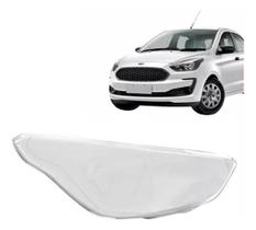 Lente Farol Ford Ka/Ka+ 2015 A 2018 - Lado Direito (Passageiro) Lente Farol Ford Ka/Ka+ 2015 A 2018 - Lado Direito (Passageiro)