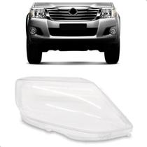 Lente farol hilux 2012 2013 2014 2015 sw4 sem xenon