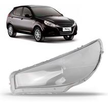 Lente Farol JAC J3 2010 até 2013 Lado Esquerdo Motorista