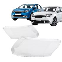 Lente Farol Logan Sandero 2014 A 2019