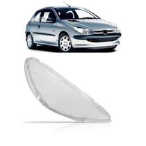 Lente Farol Peugeot 206 2004 A 2011 Foco Simples