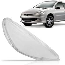 Lente Farol Peugeot 206 / 2005 A 2008 Lado Esquerdo (Motorista)