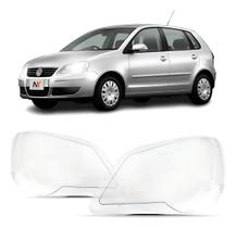 Lente Farol Polo Hatch Sedan 2007 2008 09 á 13 2014 Esquerdo