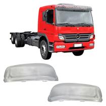 Lente Farol Raiada Mercedes Atego - Par Completo