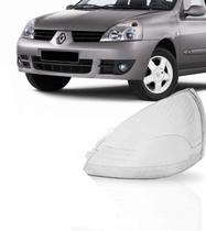 Lente Farol Renault Clio 2003 2004 a 2011 2012 Esquerdo
