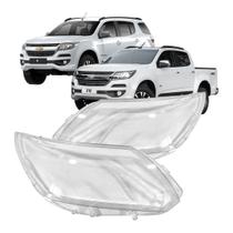Lente Farol S10 2017 18 19 20 21 22 23 2024 Trailblazer 21 22 23 24 Par 2 peças