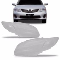 Lente Farol Toyota Corolla 2012 2013 2014