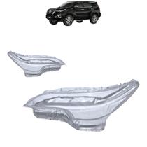 Lente farol toyota sw4 srv srx 2016 2017 a 2020 esquerdo