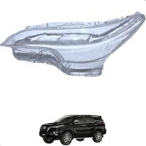 Lente farol toyota sw4 srv srx 2016 2017 a 2020 esquerdo