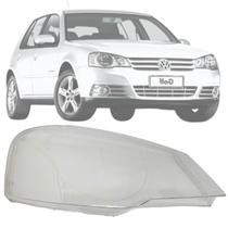 Lente farol volkswagen golf 2008 a 2013 lisa lado direito Lente farol volkswagen golf 2008 a 2013 lisa lado direito