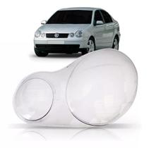 Lente Farol VW Polo 2003 2004 2005 2006 Esquerdo