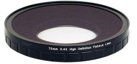 Lente Fisheye 72mm 0.4x Super HD para Filmadoras