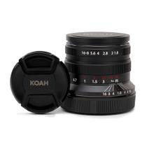 Lente Koah Artisans Series 55mm f/1.8 de grande abertura para Sony E Lente Koah Artisans Series 55mm f/1.8 de grande abertura para Sony E