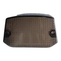 Lente Lanterna Dt 180 Rdz 125 Cristal Fumê Vermelha