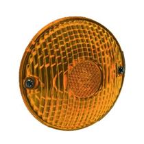 Lente Lanterna Parachoque Amarela Pirulito PL404 Lente Lanterna Parachoque Amarela Pirulito PL404