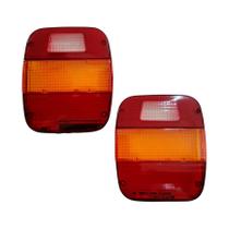 Lente Lanterna Traseira Caminhã Ford Cargo Volks Marmitão 2u