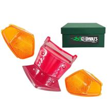 Lente Lanterna Traseira - Crypton T115 de 2009 a 2012