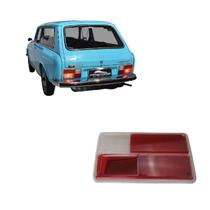 Lente Lanterna Traseira Direita Variant TL 73/77 Bicolor