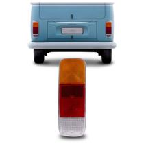 Lente Lanterna Traseira Kombi Clipper 1976 a 1996 Tricolor