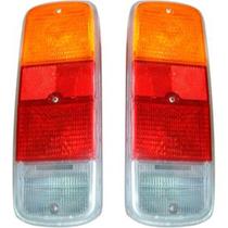 Lente Lanterna traseira Kombi Clipper Tricolor C/2 411086