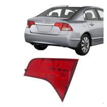 Lente Lanterna Traseira New Civic 06 2007 2008 2009 2010 2011 Mala Lente Lanterna Traseira New Civic 06 2007 2008 2009 2010 2011 Mala
